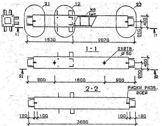 Колонна 3КС 36.36-7-с Серия 1.020.1-2с/89